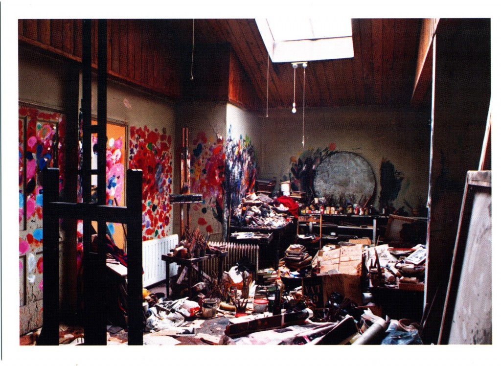 Francis' Bacon studio photo voussoirs.blogspot.com 