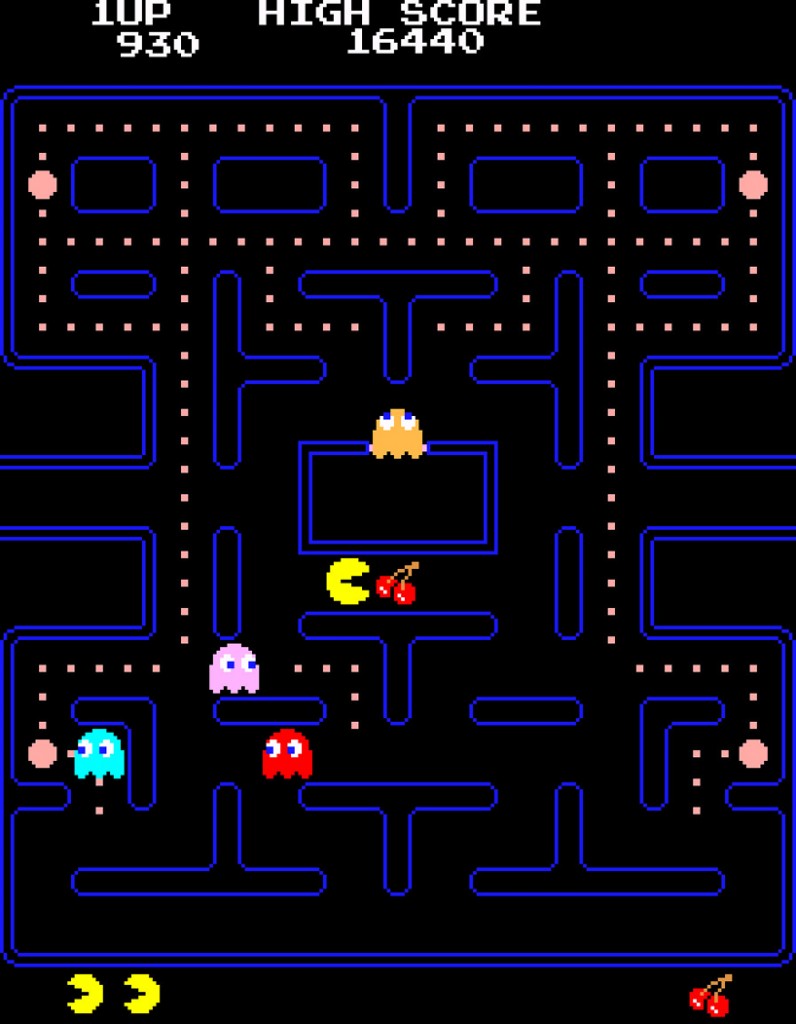 tōru iwatani (japanese, born 1955) of namco limited, now NAMCO bandai games inc. pac-man, 1980 