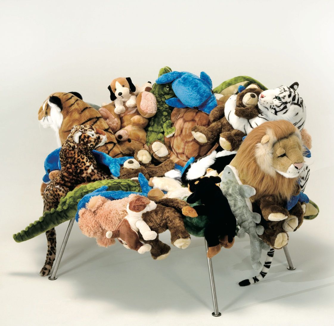 Campana Brothers' cast bronze animal furniture is called Hybridism