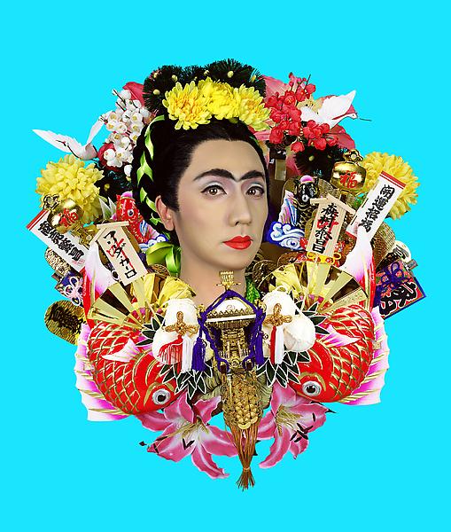 Yasumasa Morimura An Inner Dialogue with Frida Kahlo (Festive Decorations), 2001 Color photograph