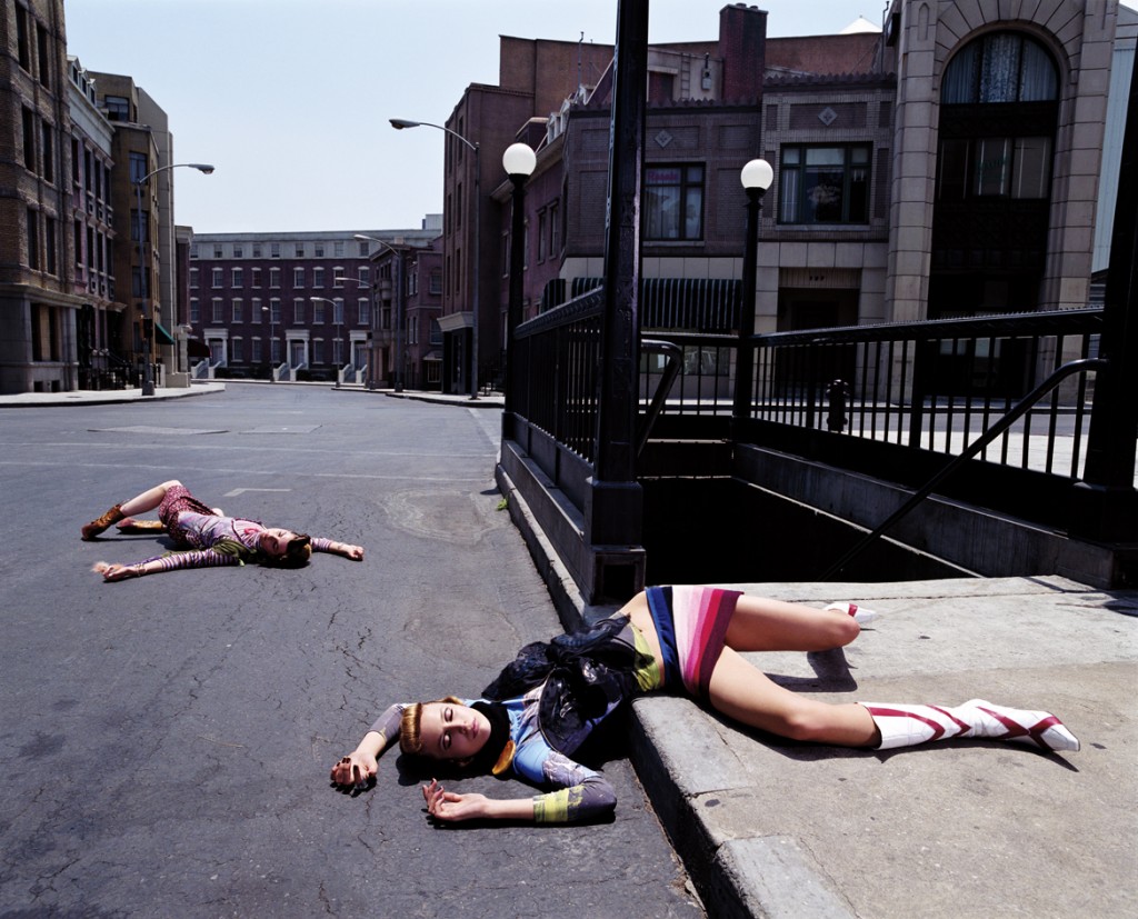 Anouck Lepere and Raquel Zimmermann, Los Angeles, 2000