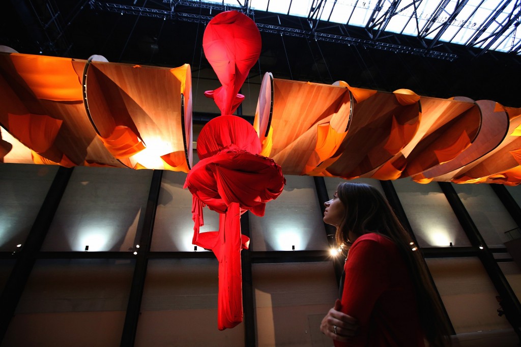 Artist Richard Tuttle Unveils His Largest Work Ever In Tate Modern Turbine Hall